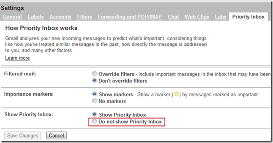 Priority Inbox