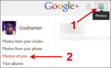Google Plus tag find