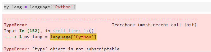 How to fix the typeerror 'type' object is not subscriptable error in Python? How To Fix The Typeerror 'Type' Object Is Not Subscriptable Error In Python?