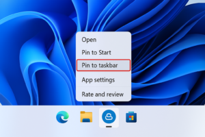 How to pin Copilot to the Windows 11 taskbar for quick access?
