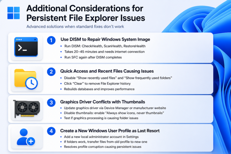 Fix folders not opening in Windows 11 issues