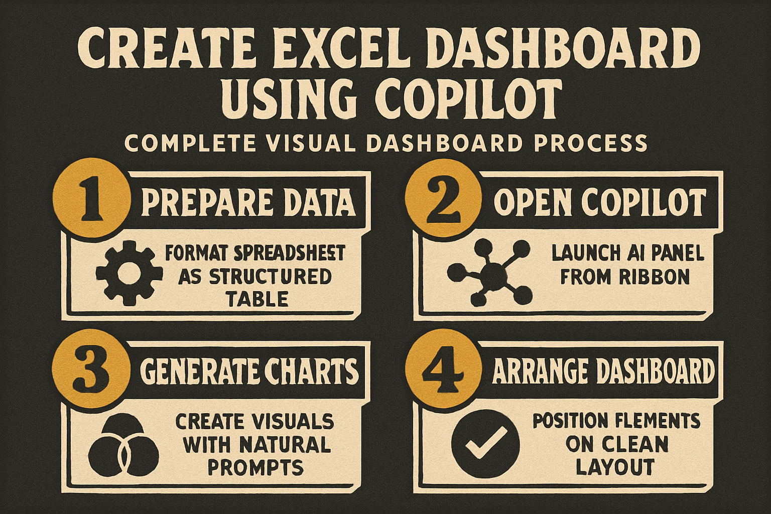 Copilot Create Dashboard Excel