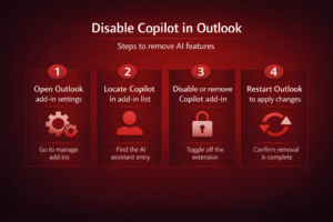 How to turn off Copilot in Outlook and remove AI suggestions?