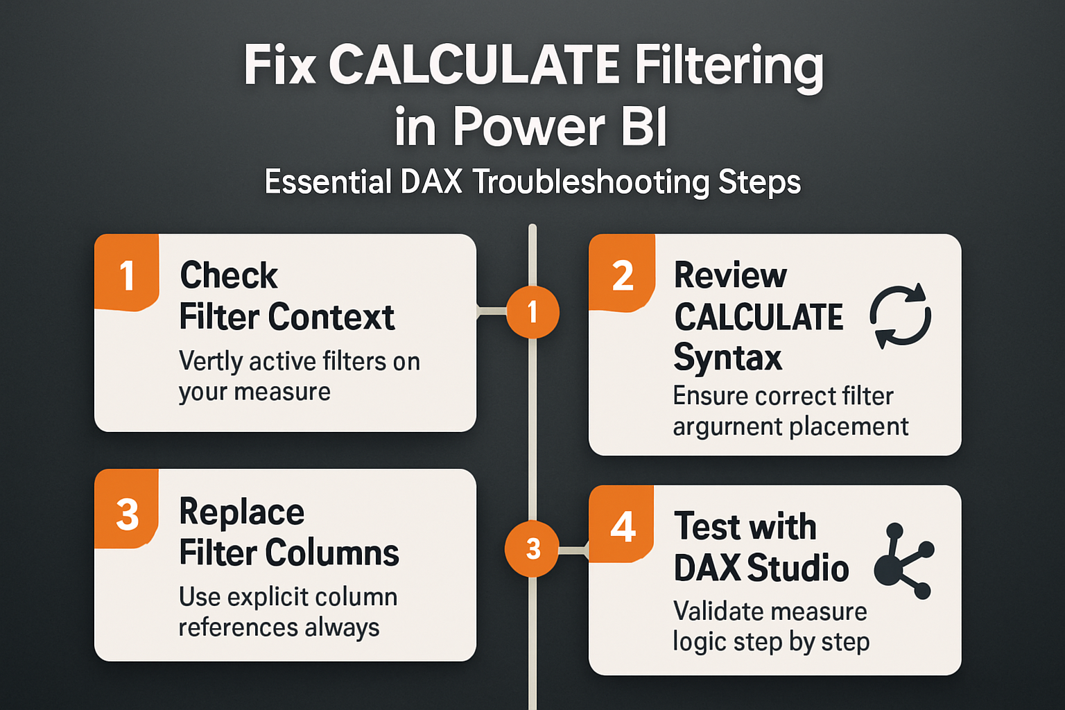 Fix Calculate Not Filtering Correctly Power Bi