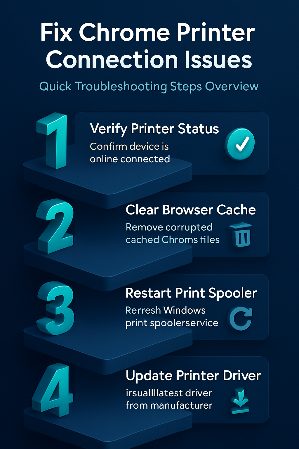 Fix Chrome Not Connecting Printer