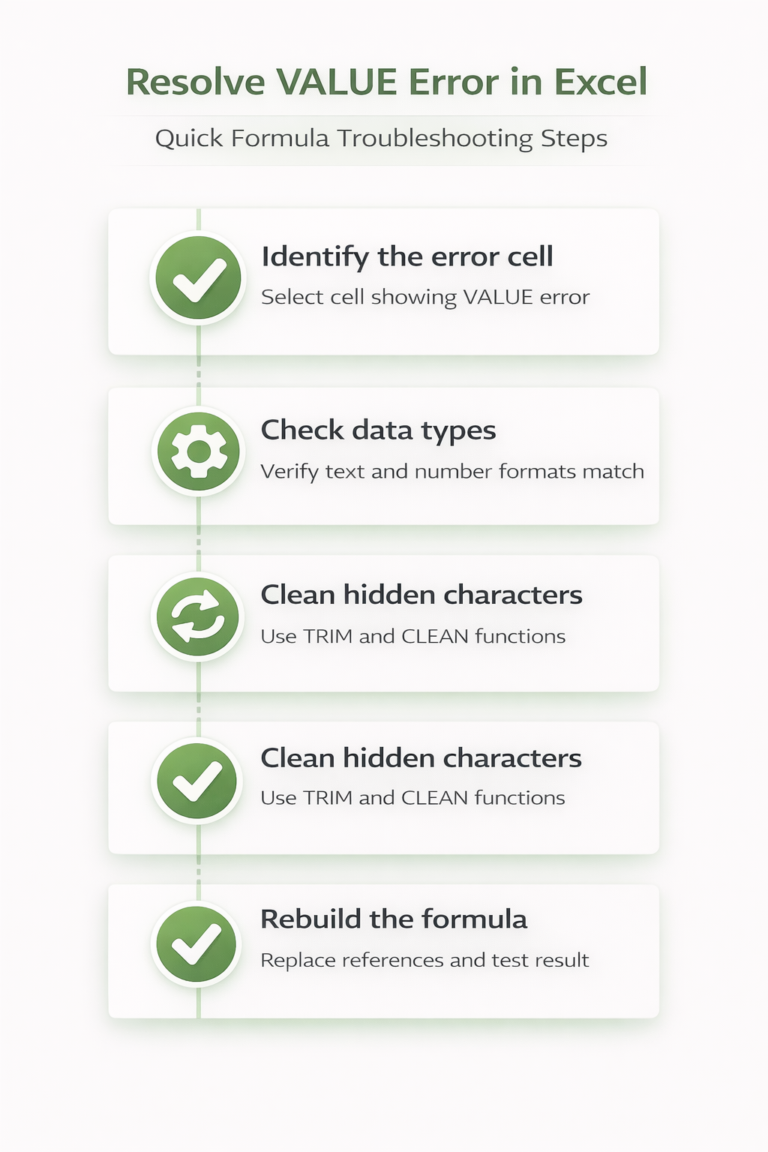 Value Error In Excel How do you resolve the #VALUE! error in Excel?