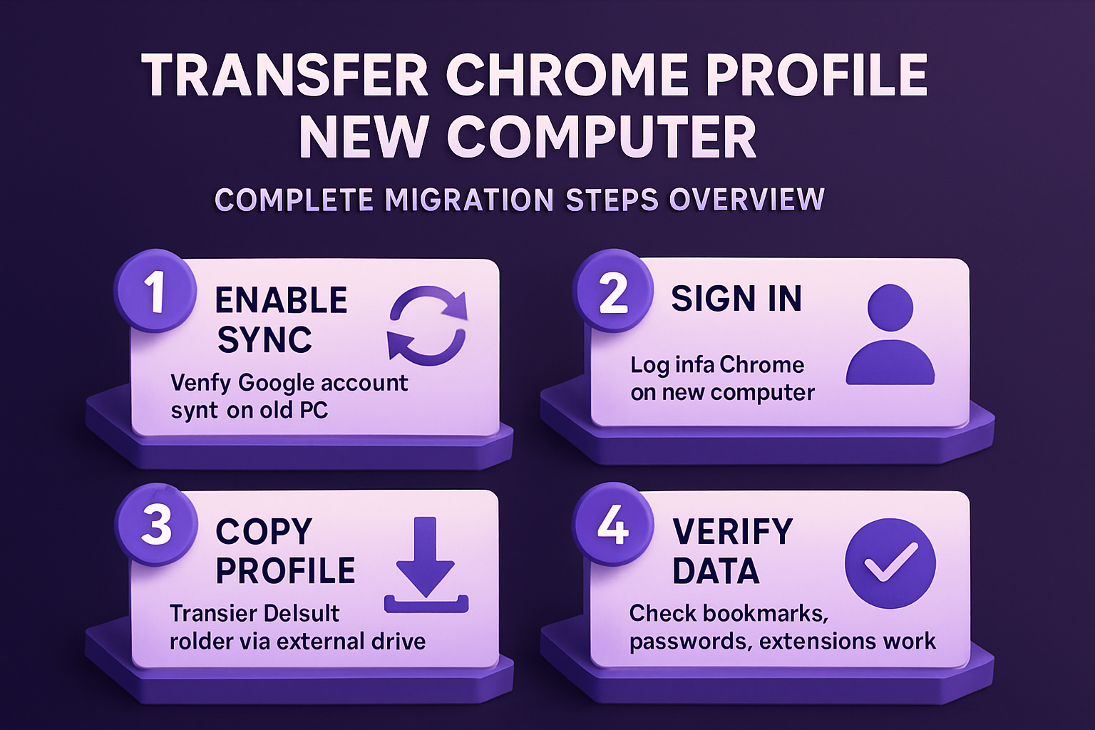Transfer Chrome Profile New Computer
