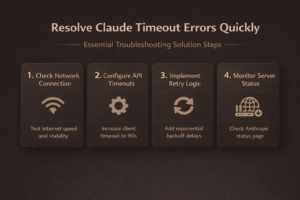 Claude timeout error? Quick fixes and solutions